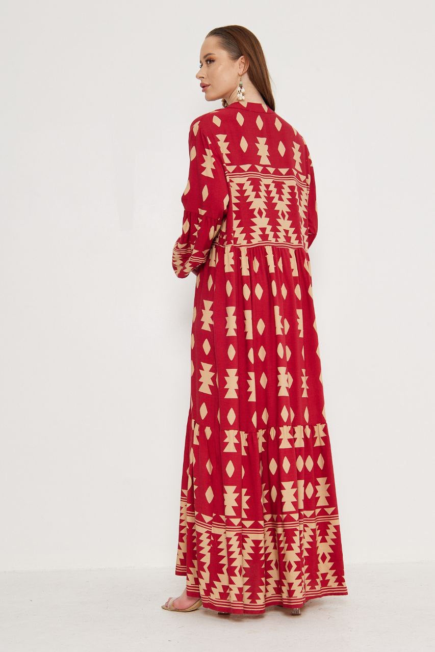 Crimson Desert Maxi Dress - 4 Colours