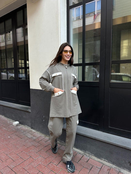 Casual Cotton Suit For Summer