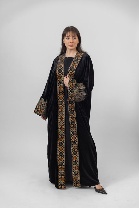 Golden Heritage Abaya l عباءة العراقة الذهبية