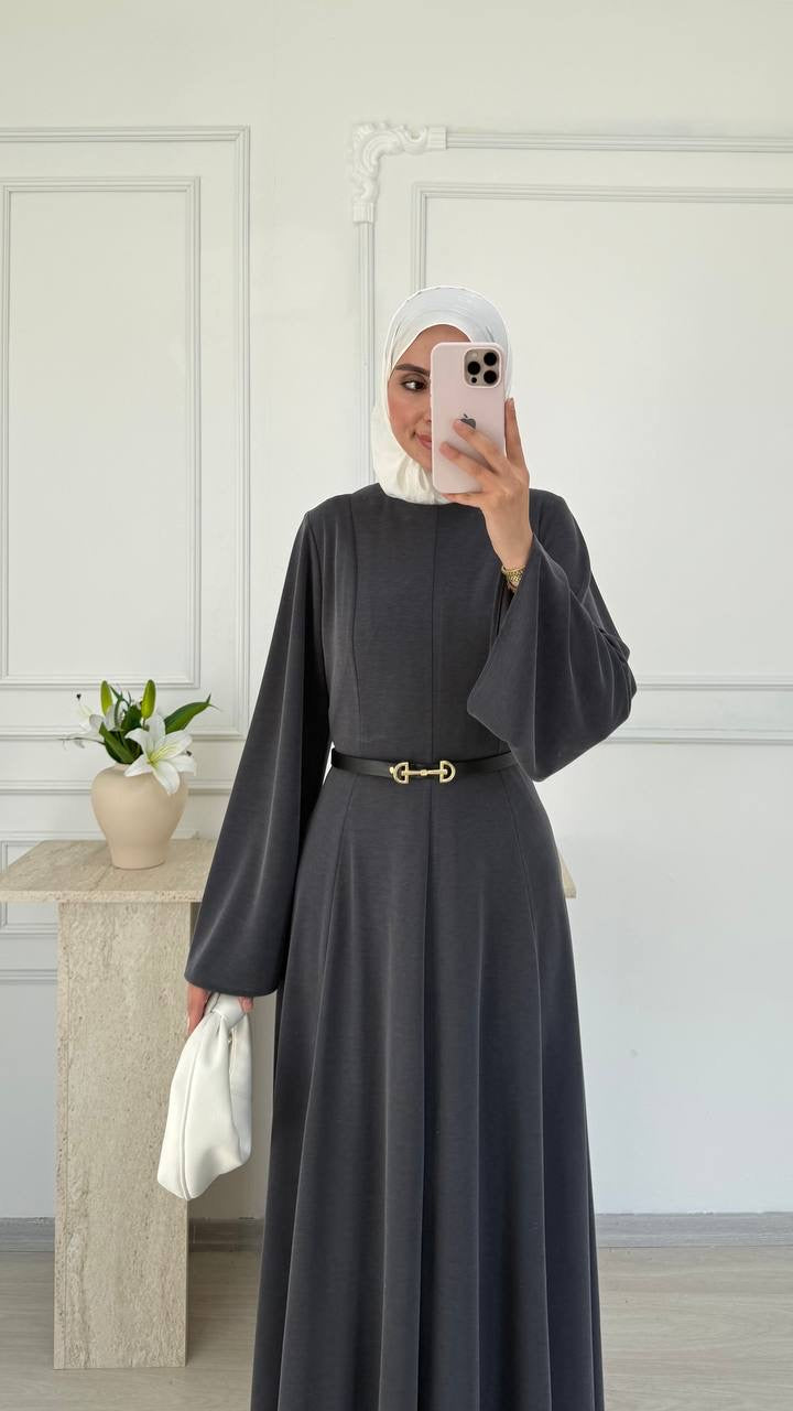 Belted African Luxe Dress