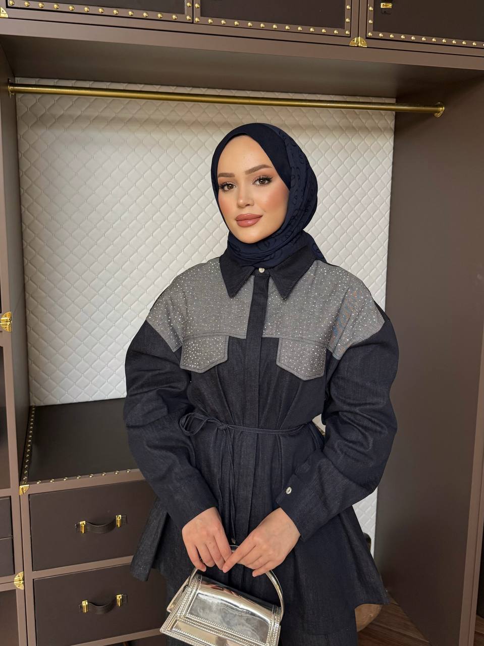 Aurora Denim Touch Suit