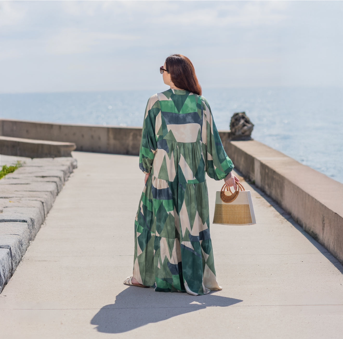 Green Horizon Dress