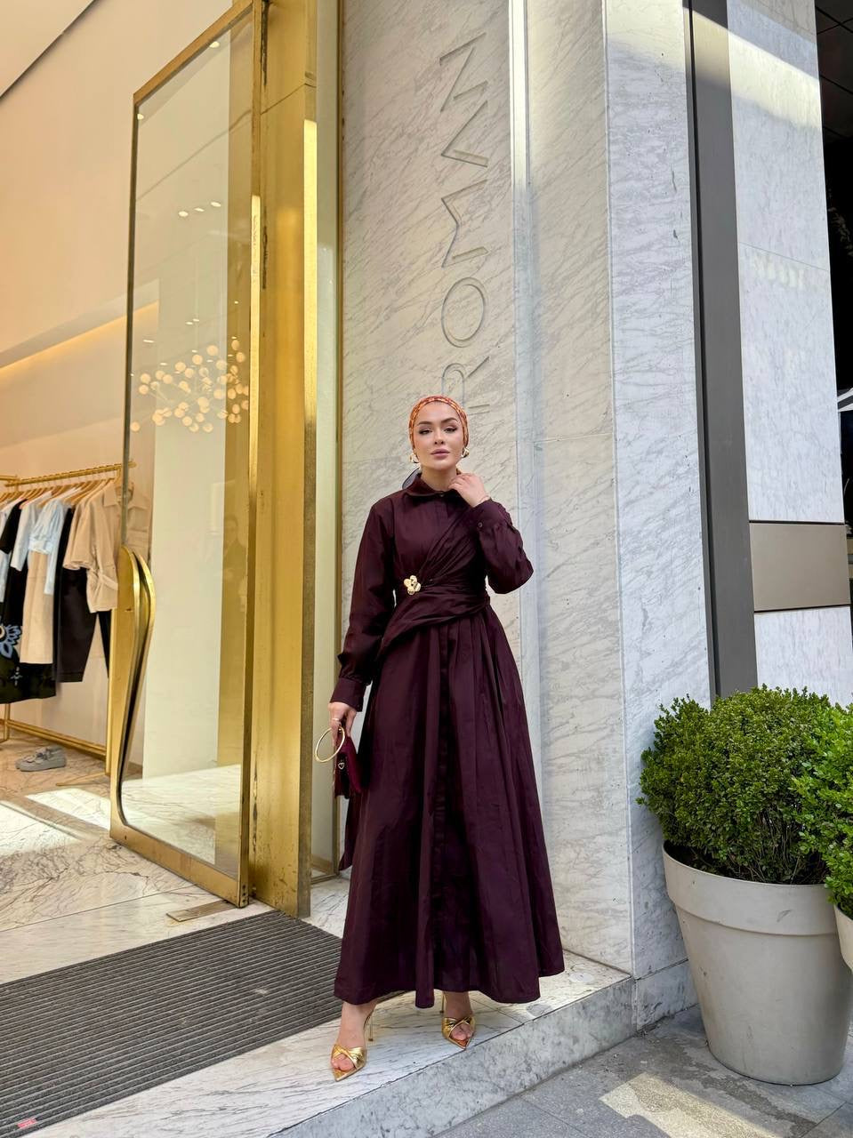 Rose Wrap – فستان روز ملتف (3 colours)